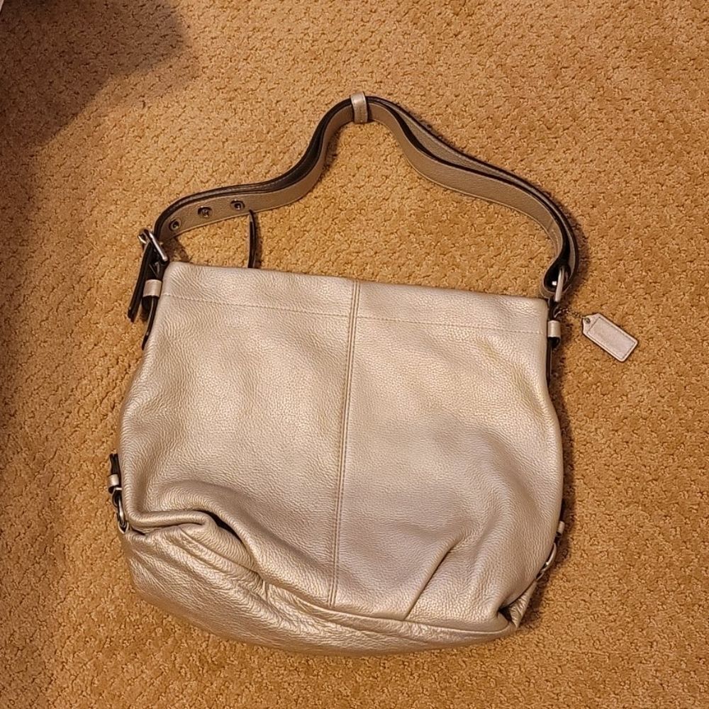 Coach Cream Crossbody Bag